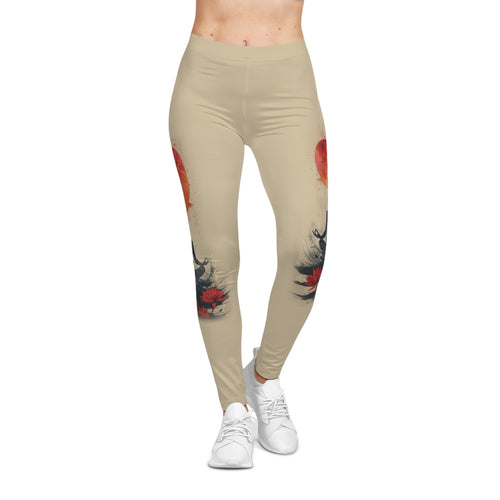 Bohemian Sunset Women's Leggings - Stylish Activewear, Yoga Pants, Casual Wear, Gift for Her, Trendy Apparel